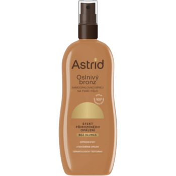 Samoopalovací sprej na tvář a tělo